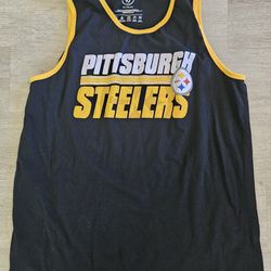Pittsburgh Steelers Sleeveless Mens XL Shirt 
