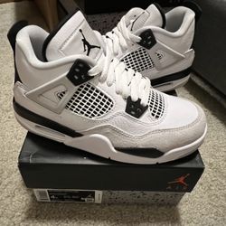 NIKE AIR JORDAN 4 RETRO MILITARY BLACK 