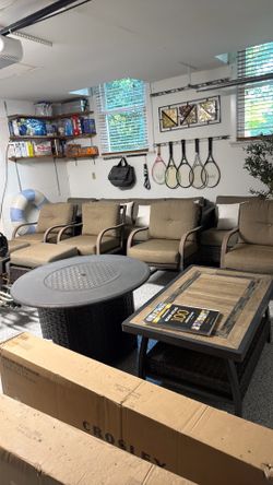 11 piece outdoor patio set