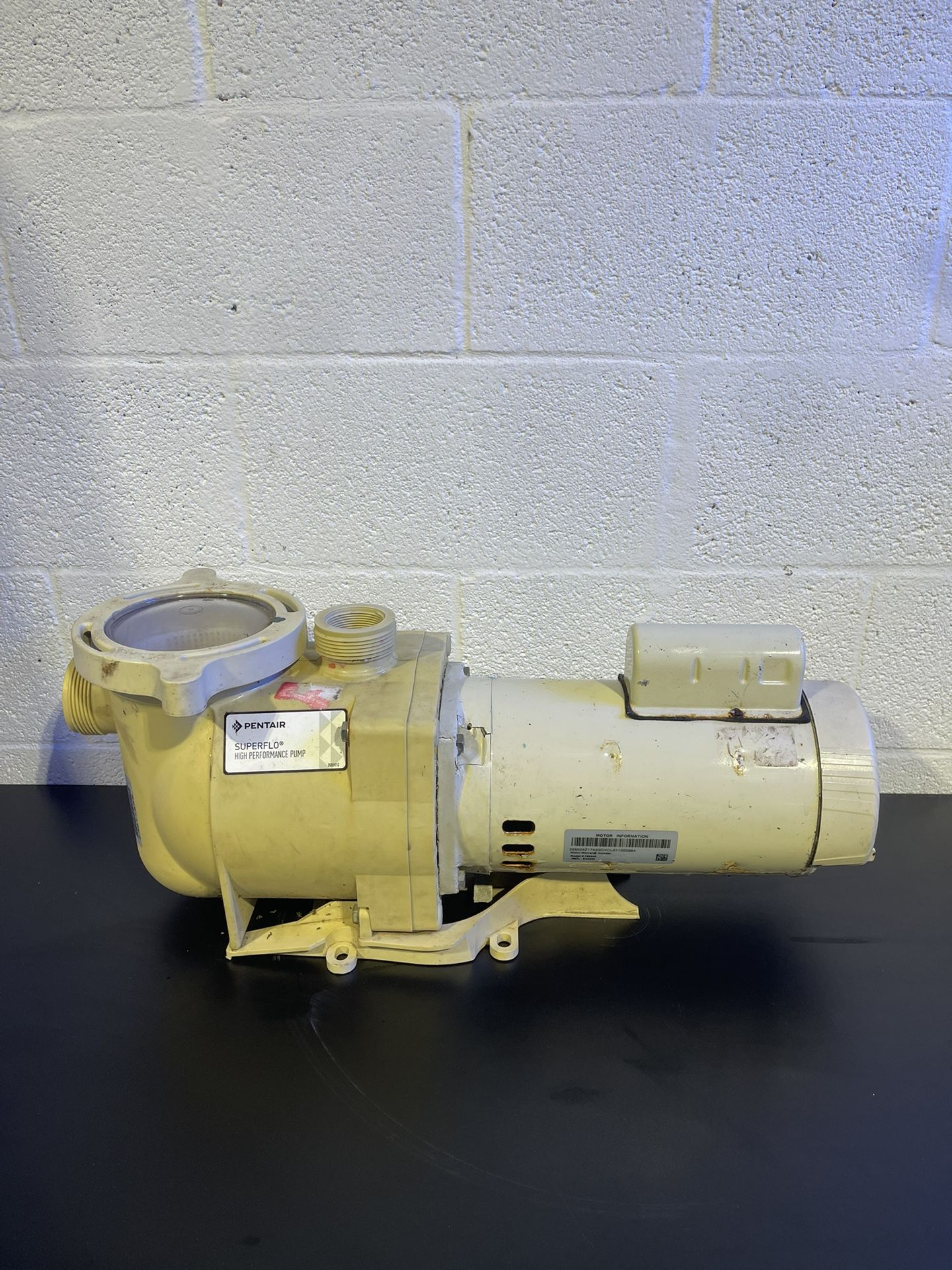 Pentair Superflo pump 3HP