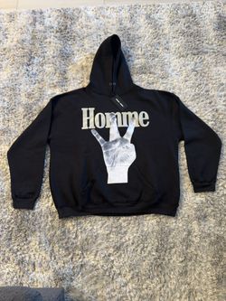 Homme + Femme Twisted Fingers Hoodie