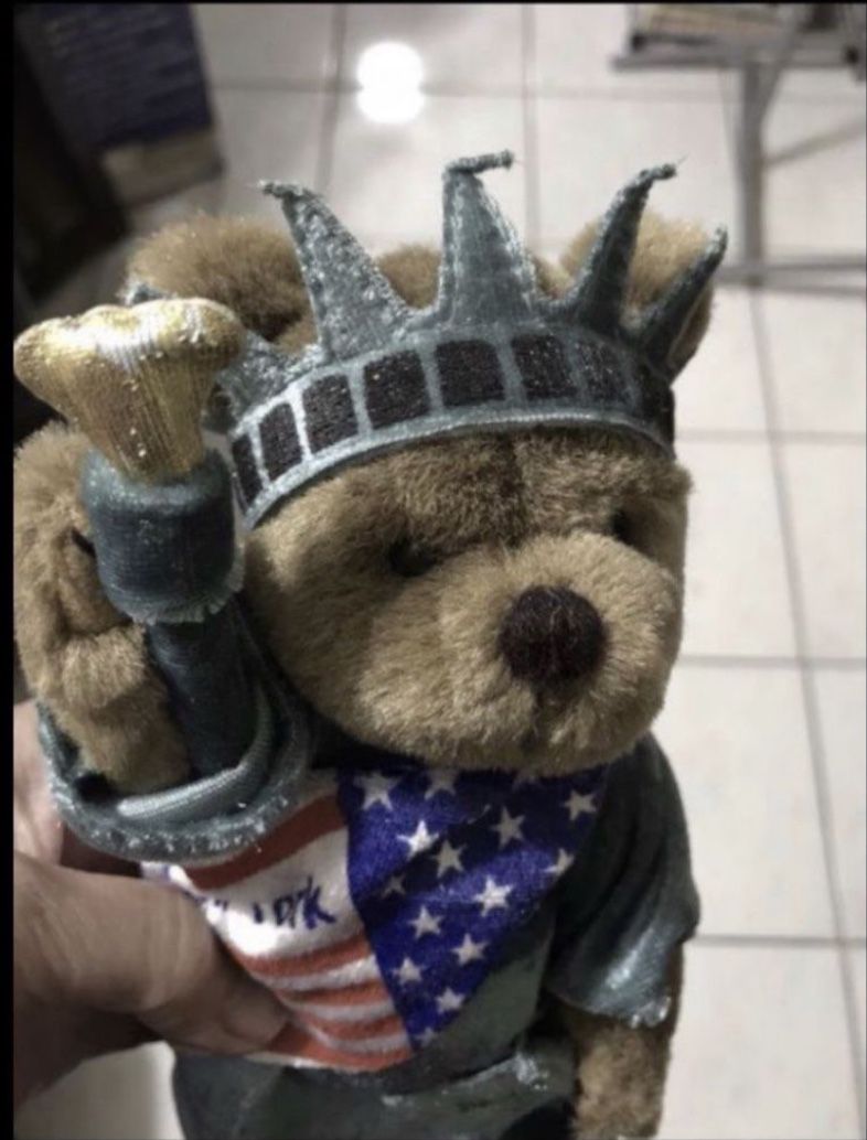 New York Teddy bear $8 