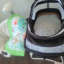 Swing Playmat And Bassinet All OR Individual 