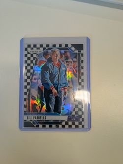 Bill Parcells Panini Prizm Checkerboard NFL Card