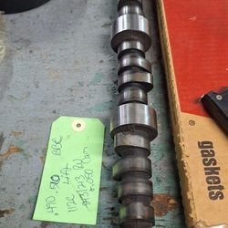 RV Camshaft  Chevrolet  Bib Block 454 Specs On Tag Unknown  Brand Good Used Condition  Saved From Bad Engine. 35th Ave And McDowell Phx 