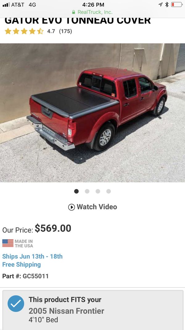 Gator Evo Bi Fold Tonneau Cover Nissan Frontier 5ft Bed For Sale In Fowler Ca Offerup