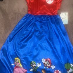 SUPER. MARIO.  Kids. Dress.