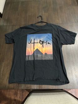Utopia black large t shirt