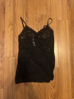 Victoria’s Secret Black Lace Camisoles