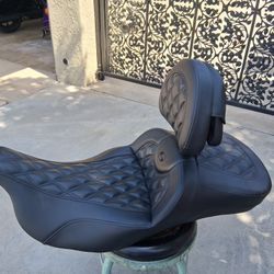 Saddleman Road Sofa Seat LS Extended Reach With Driver Backrest 