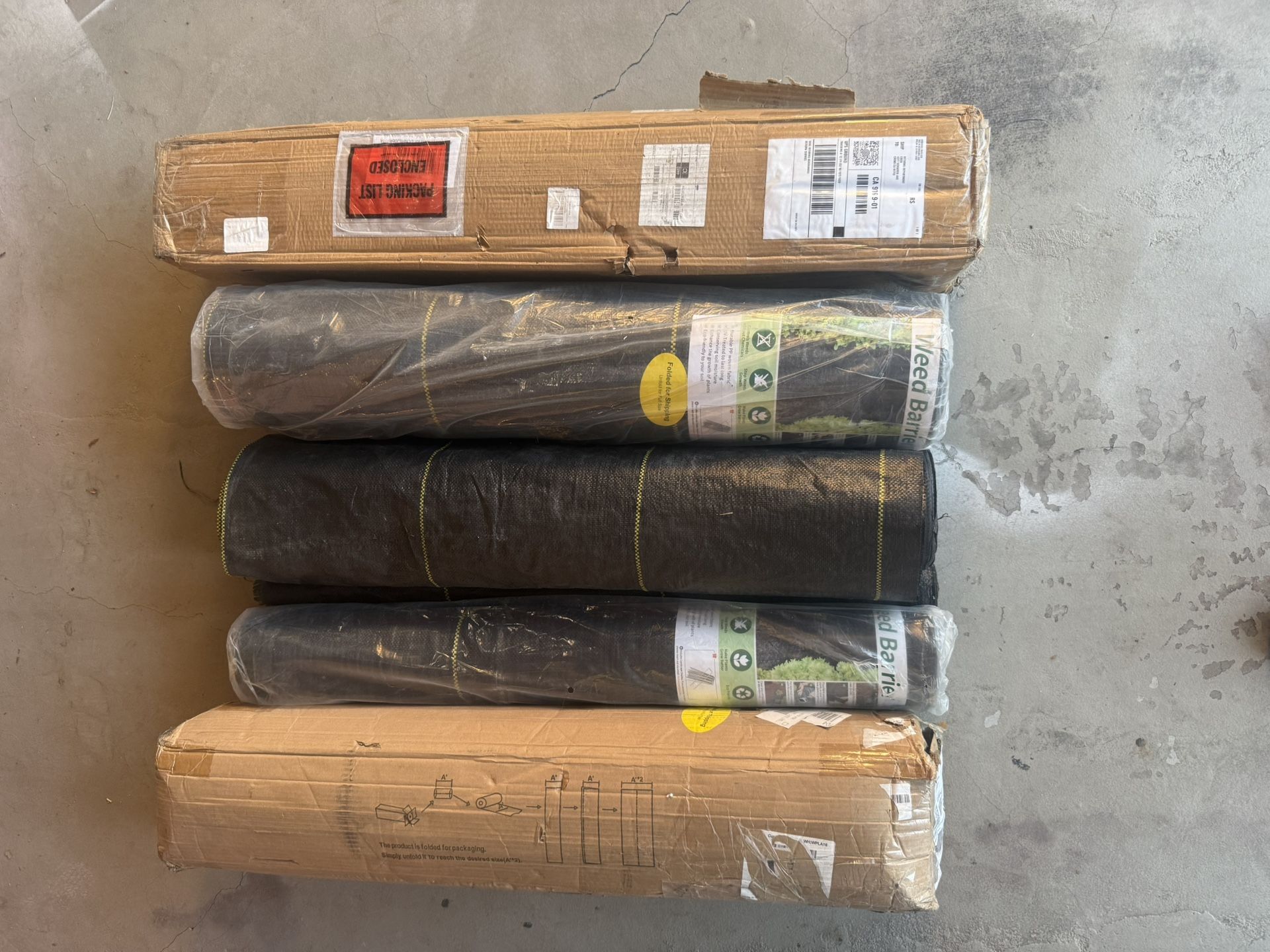 Industrial Weed Blocker