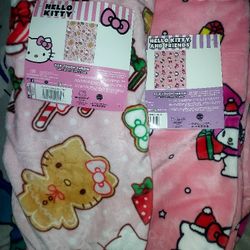 Hello Kitty CHRISTMAS Baby Blankets 