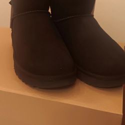 Womens UGG Bailey Bow II Boot - Black