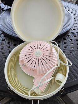 Vintage 50s 60s Personal Travel Hair Dryer