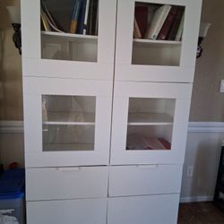 Modern White Wall Unit