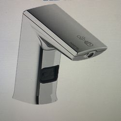 Sloan® (contact info removed) ESD-400-A Sensor Activated Foam Soap Dispenser, Polished Chrome, Deck Mount,