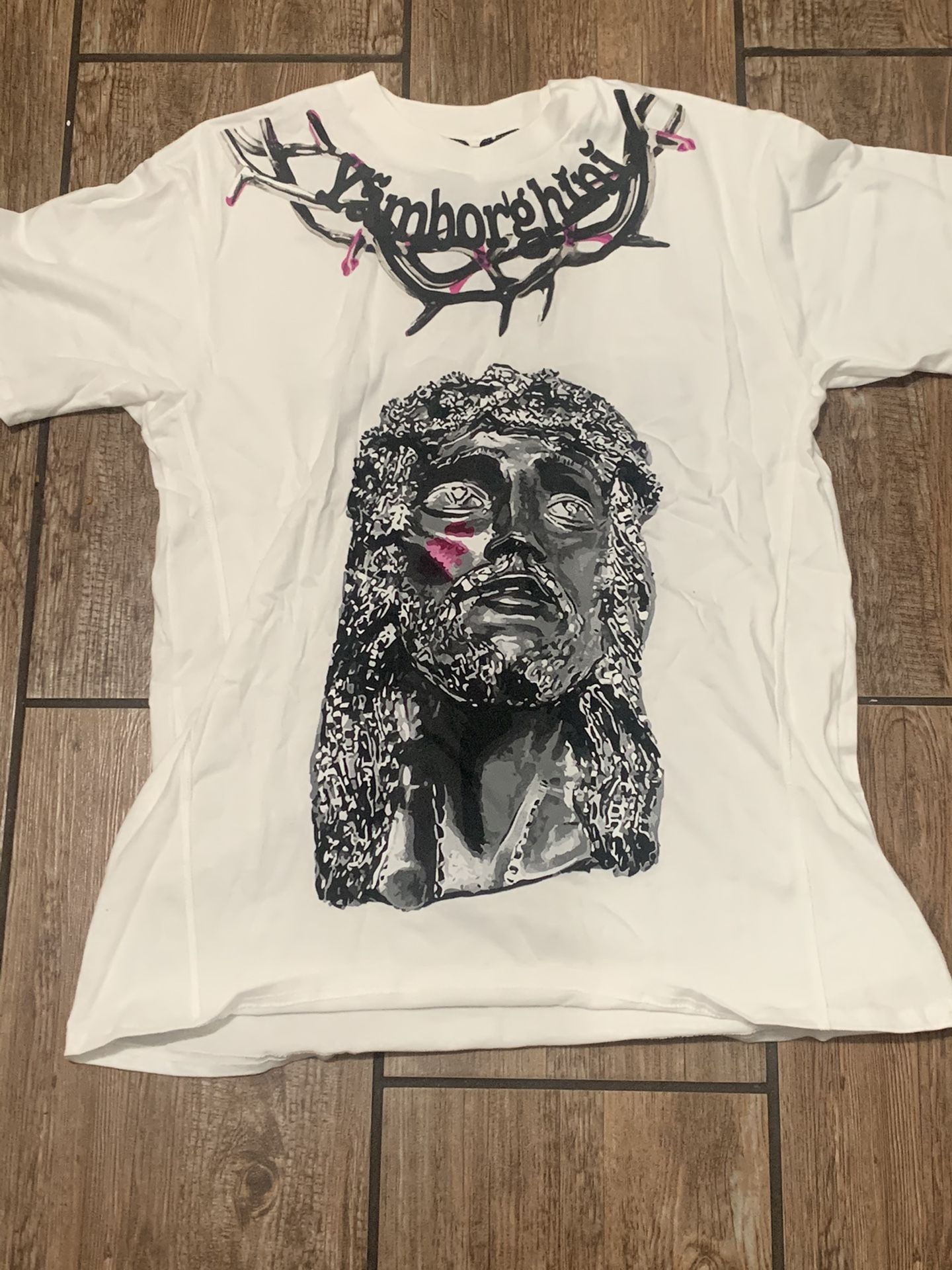 Vlone Yams Day Jesus Piece Shirt Size Small