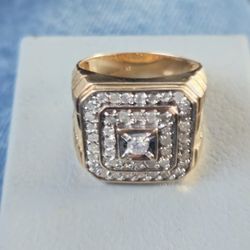 10k Gold .5 CT Size 10