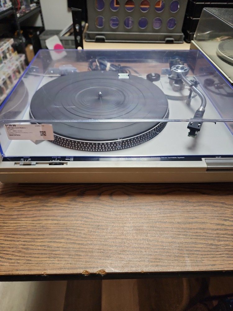 Technics Sl-B1 Belt Drive Turntable Shure Cartridge