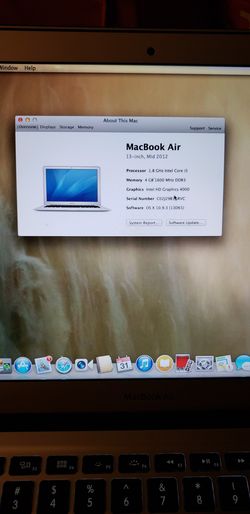 Macbook Air 2012