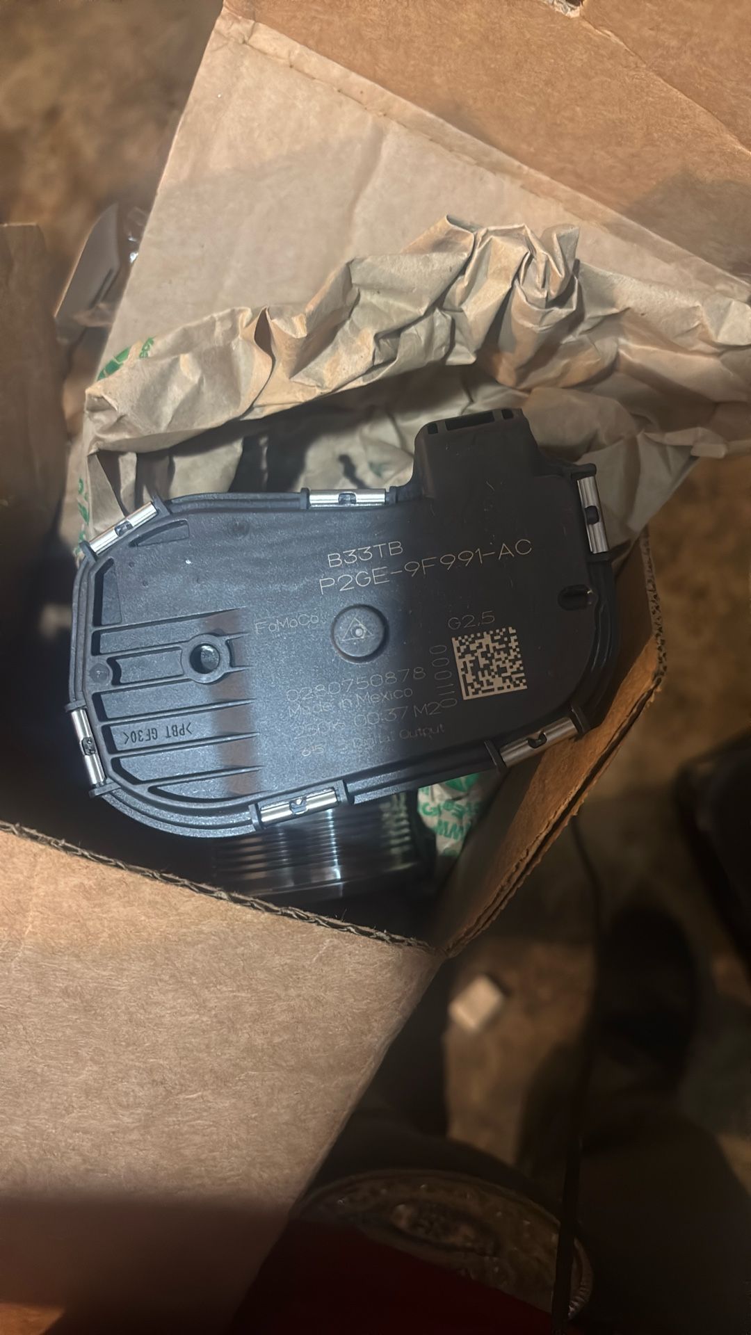 2018-2021 Ford Mustang with 5.0L engine Throttle Body