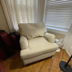 Comfy Oversized Oatmeal Chair! 🫶🤲❤️