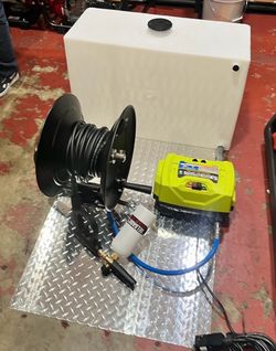 Small entry detailing setup