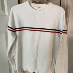 Retro White Cali Sweater 