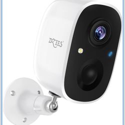 Dzees Security Cameras Wireless Outdoor - Spotlight & Siren, 2K 3MP Upgrade WiFi Cameras for Home Security, AI Motion Detection, Color Night Vision, 2