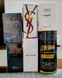 Premium colognes and perfumes