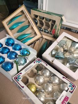 Vintage Xmas ornaments