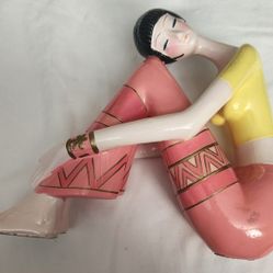 2 Asian Porcelain Dolls 10 Inch 