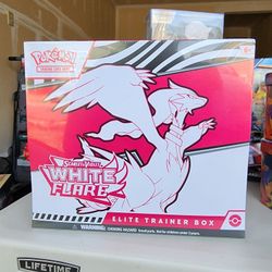 Pokemon White Flare ETB TCG 