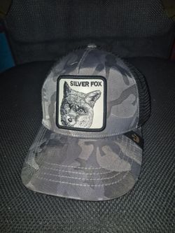 Goorin Bros silver fox cap  (Grey camo pattern)