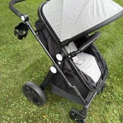 Convertible Baby Stroller With Bassinet/Toddler Stroller