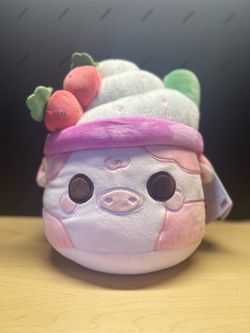 Strawberry Cow Plush Cuddle Barn #Plushgoals
