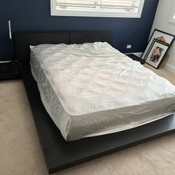 Low Floating Bed Frame
