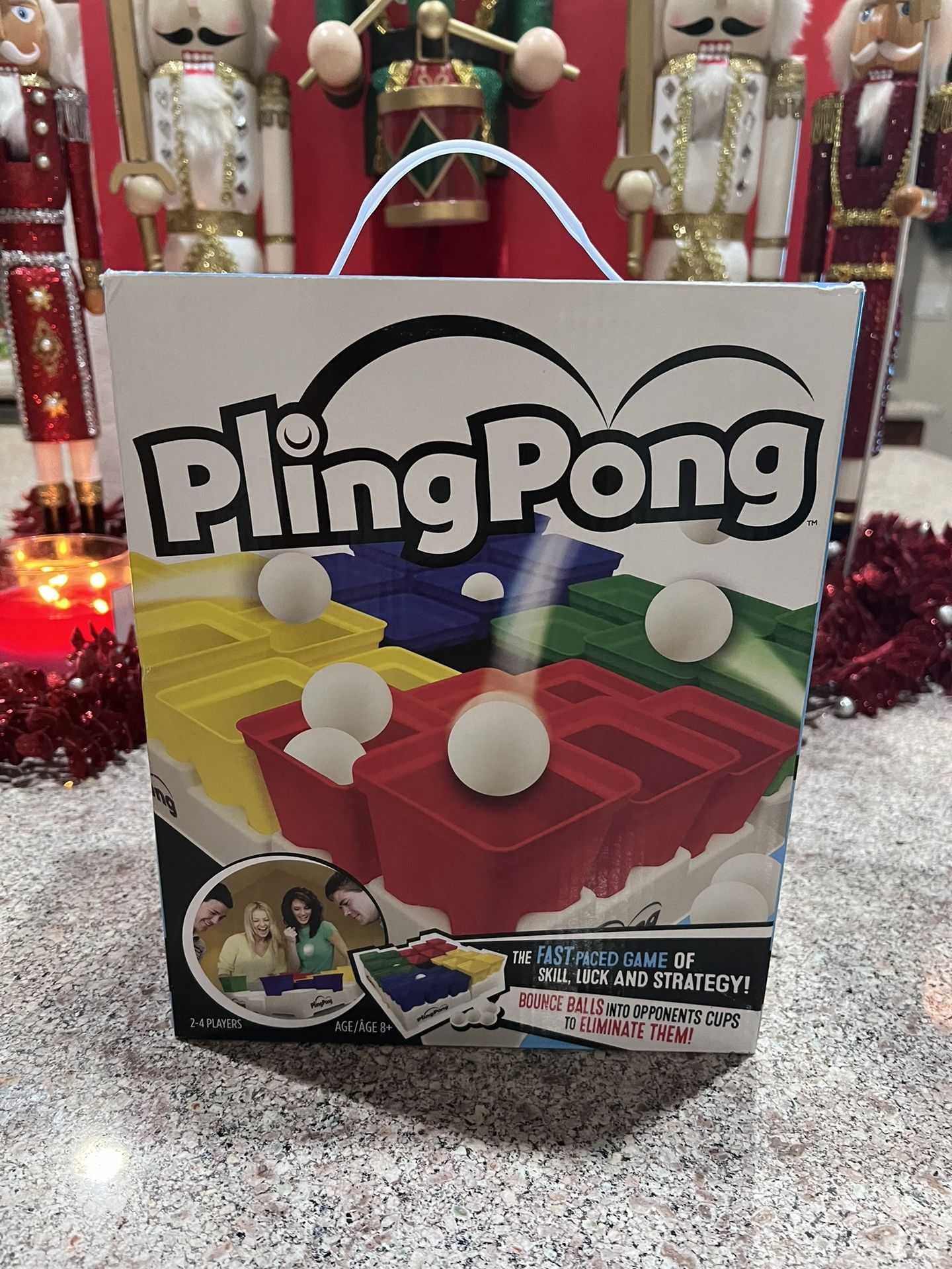 PLING PONG! BOUNCE BALLS INTO OPPONENTS CUPS!!! SUPER GOOD ! BRAND NEW SEALED