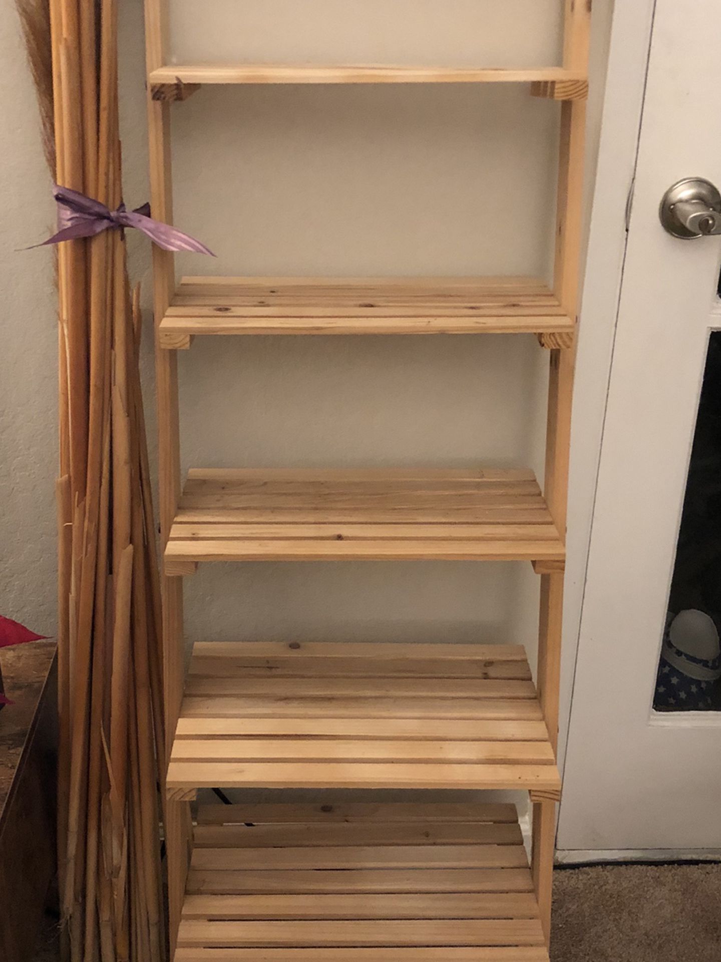 Leaning Ladder Shelf