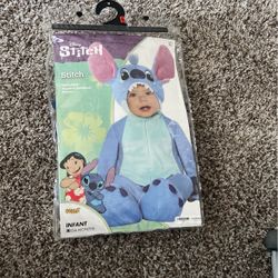 Stitch Halloween Costume (0-6months)