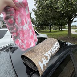 hotworx towel and mat