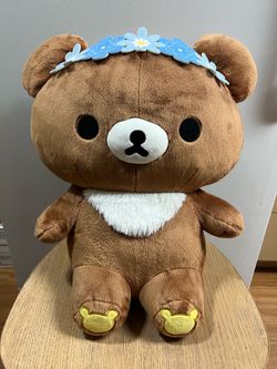 Jumbo Rilakkuma plushie