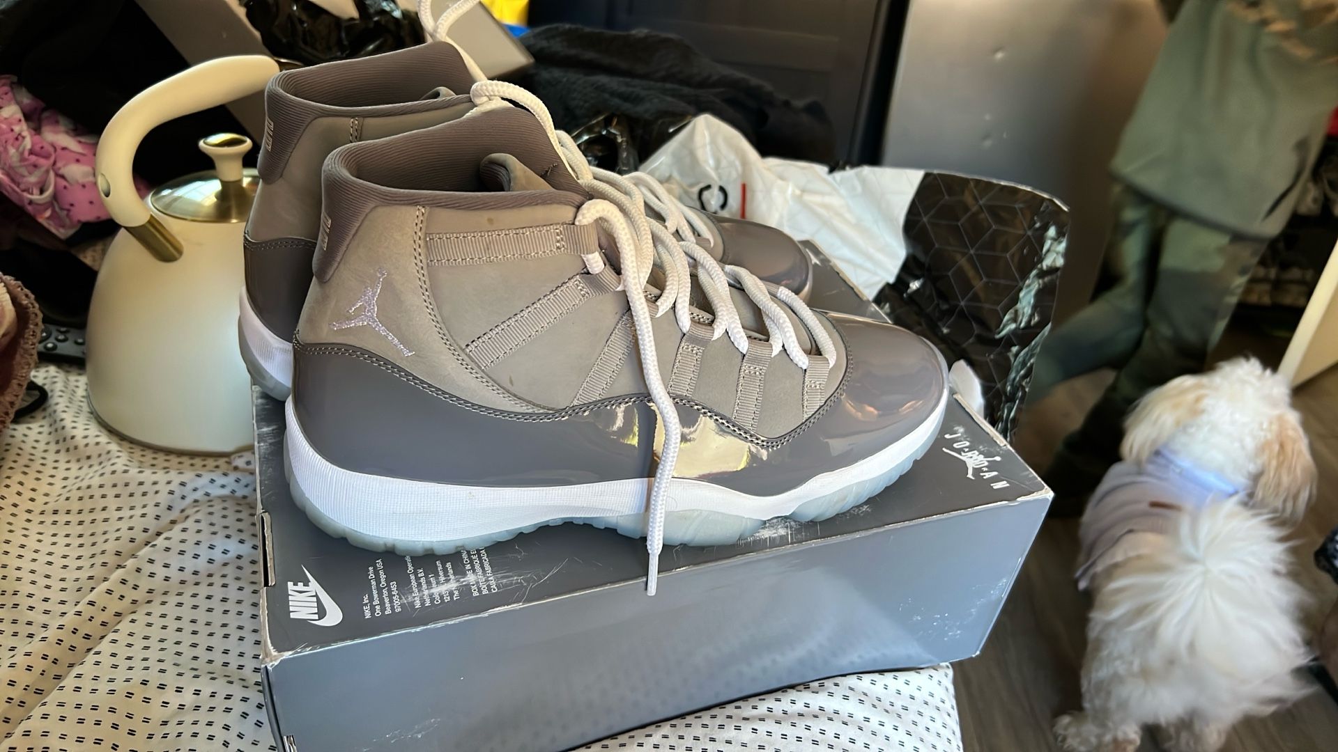 Jordan 11 Cool Grey Size 12