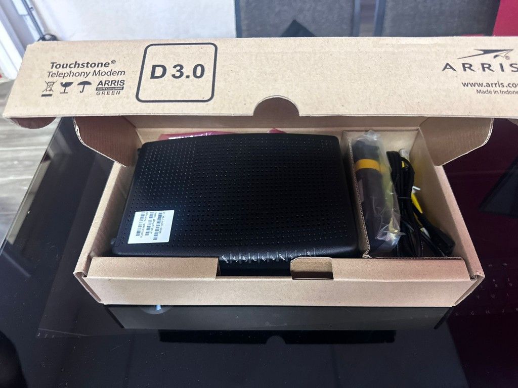 New Arris Touchstone Telephony Modem