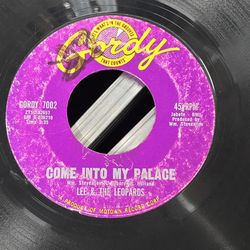 Lee & the Leopards,Gordy 7002,"Come Into My Palace",US,7" 45,1962 Motown Soul