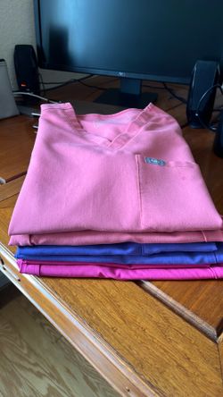 Three(3) Sets Figs Ladies Medical  Scrubs