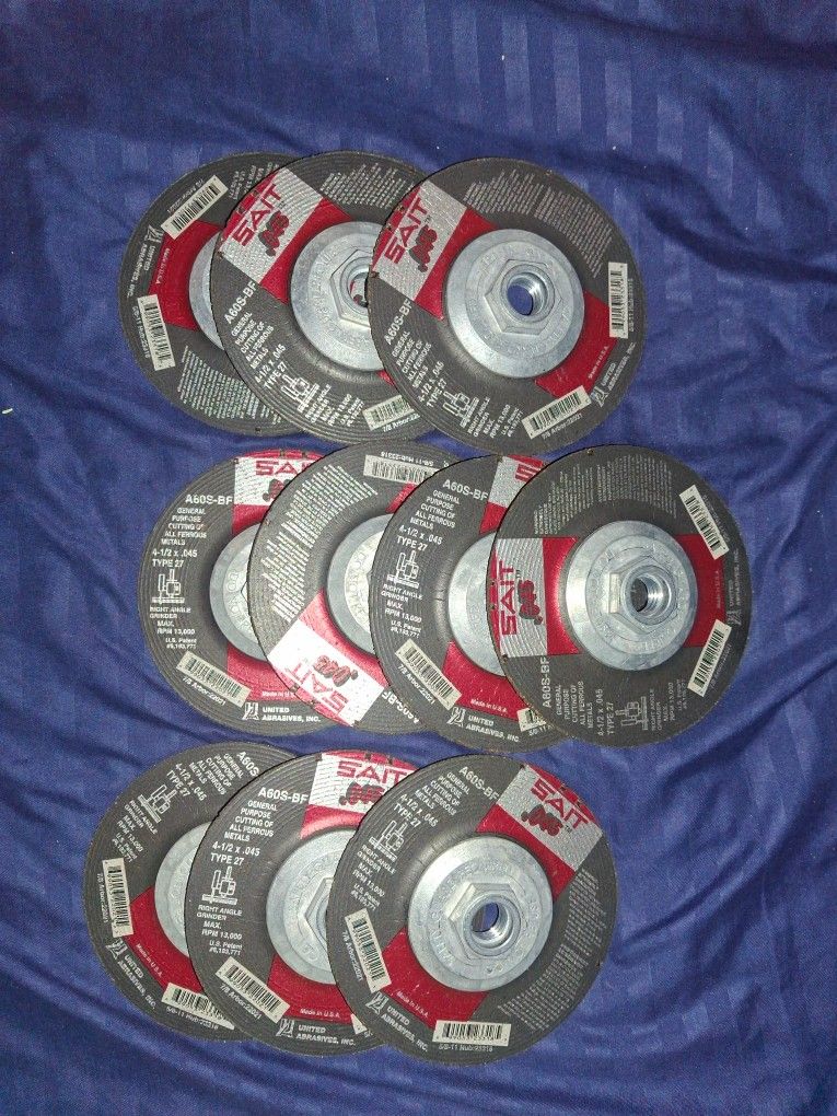 Grinder Wheels. 3 Thicknesses