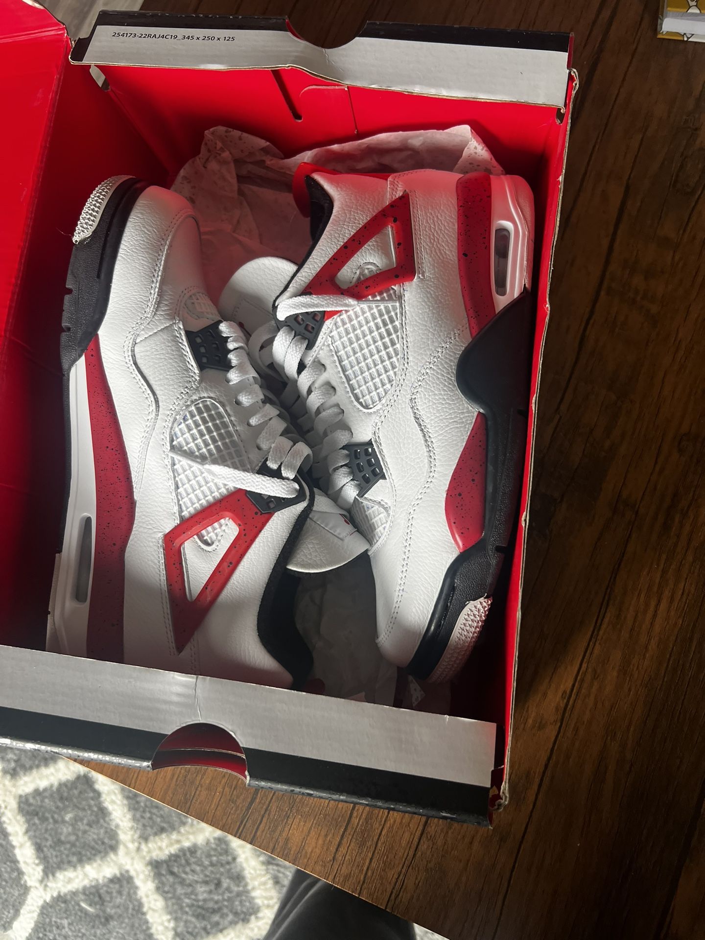 Jordan 4 Red Cement