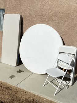 Tables, Chairs & More !!