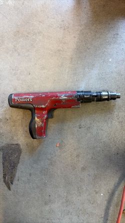 Powers Powder Actuated Nail Gun